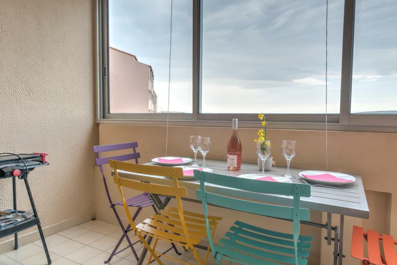 Appartement Le Flamant Rose Port-la-Nouvelle Exterior foto